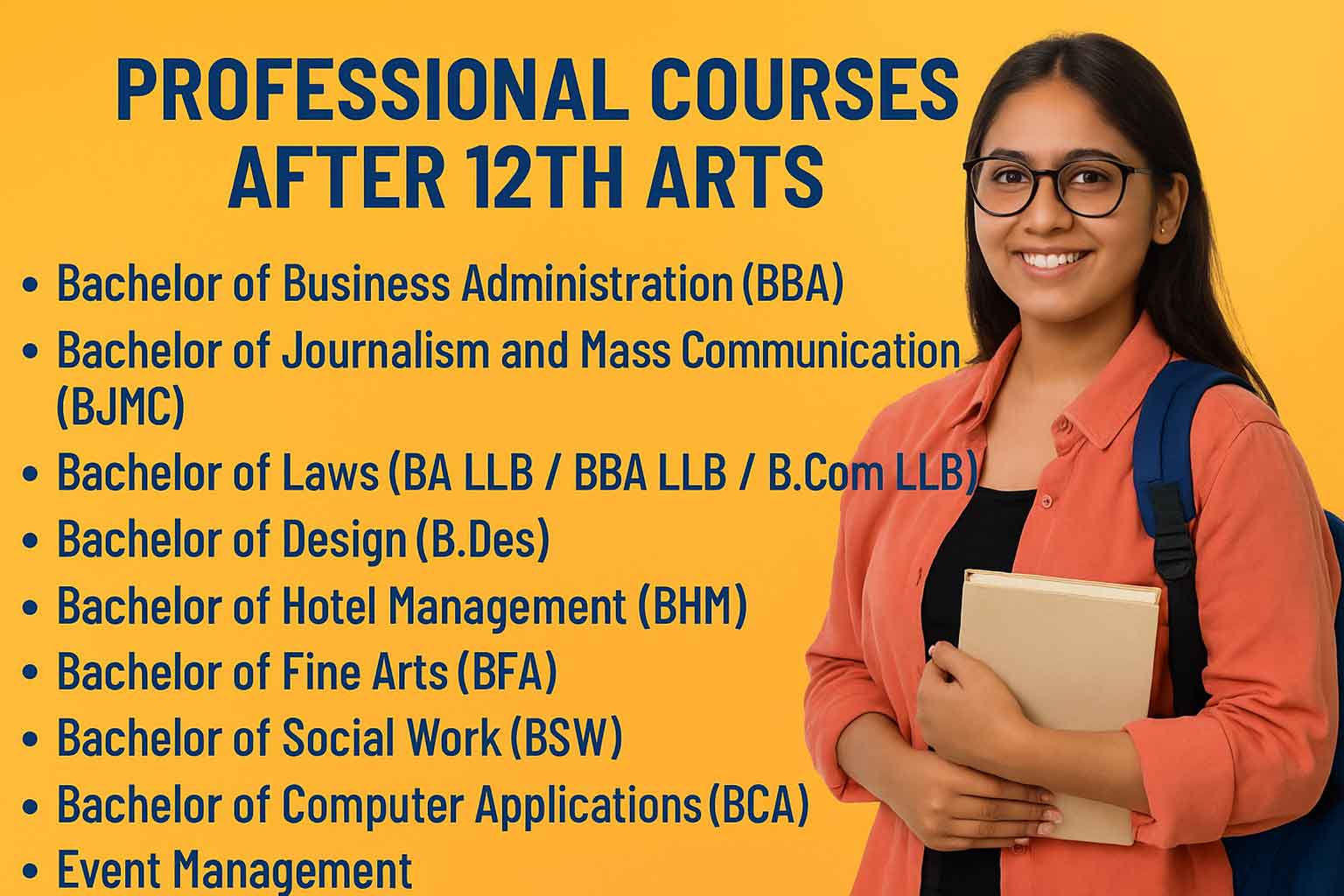 List Of Best Courses After 12th Arts Stream