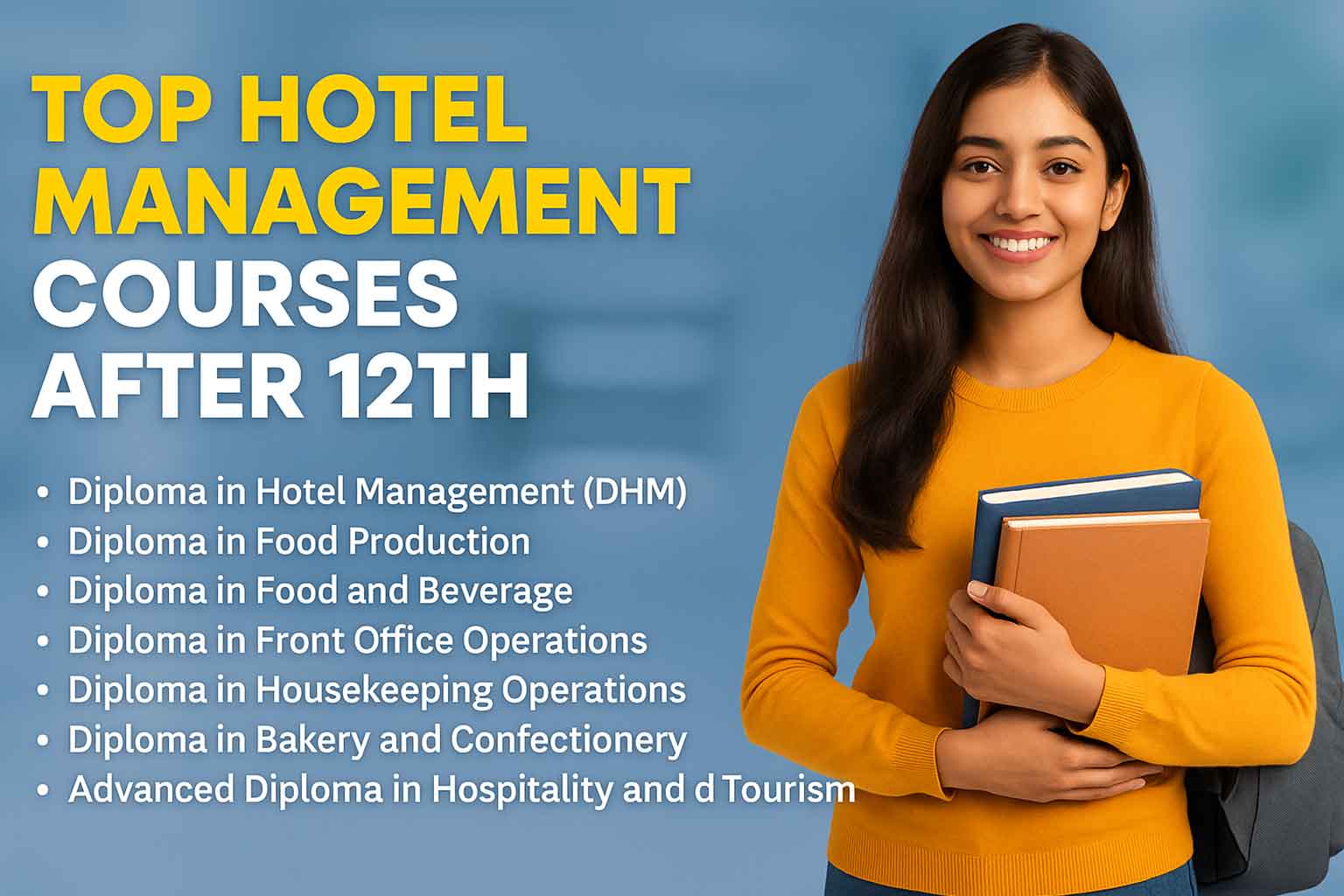 Top Diploma Courses in Hotel Management after 12th