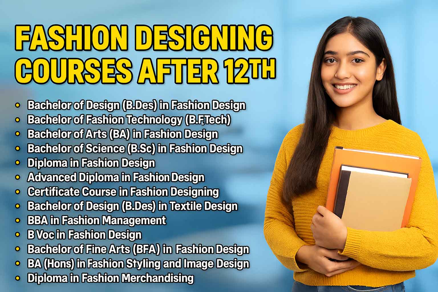 Best Fashion Designing Courses After 12th