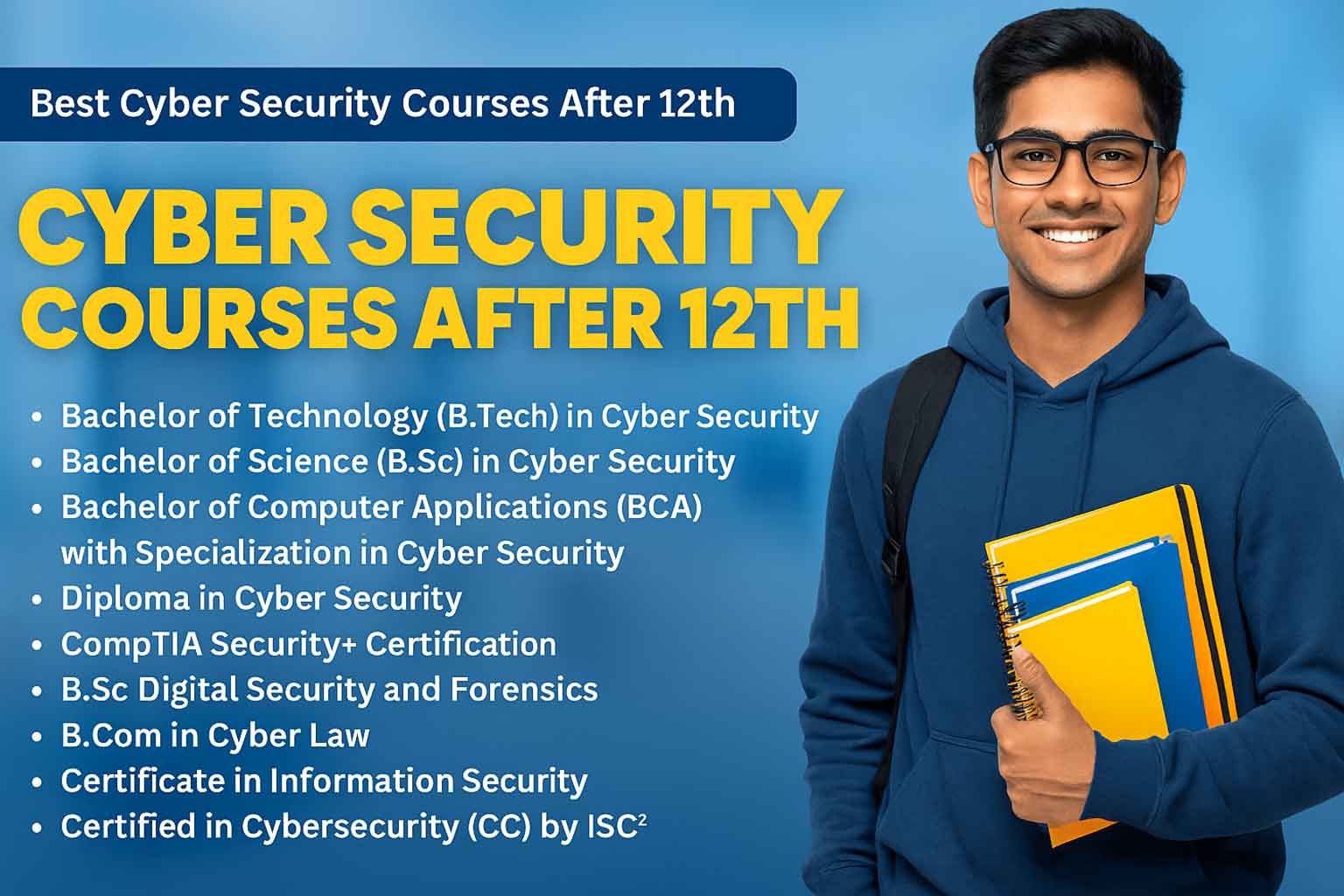 List of Cyber Security Courses After 12th