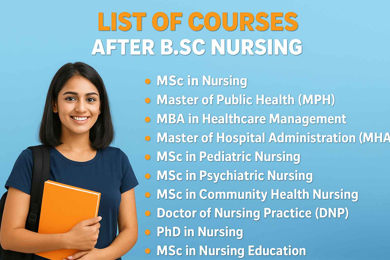 List of Best Courses After Bsc Nursing