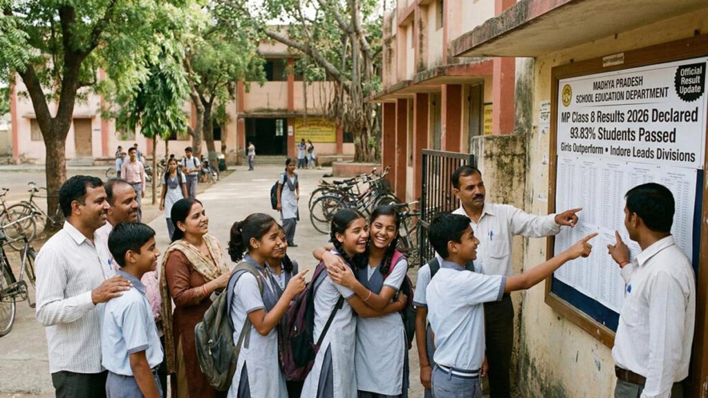 Madhya-Pradesh-Class-8-Results-2026-Declared-93.8-Percentage-Pass-Rate,-Girls-Shine,-Indore-Leads-Divisions