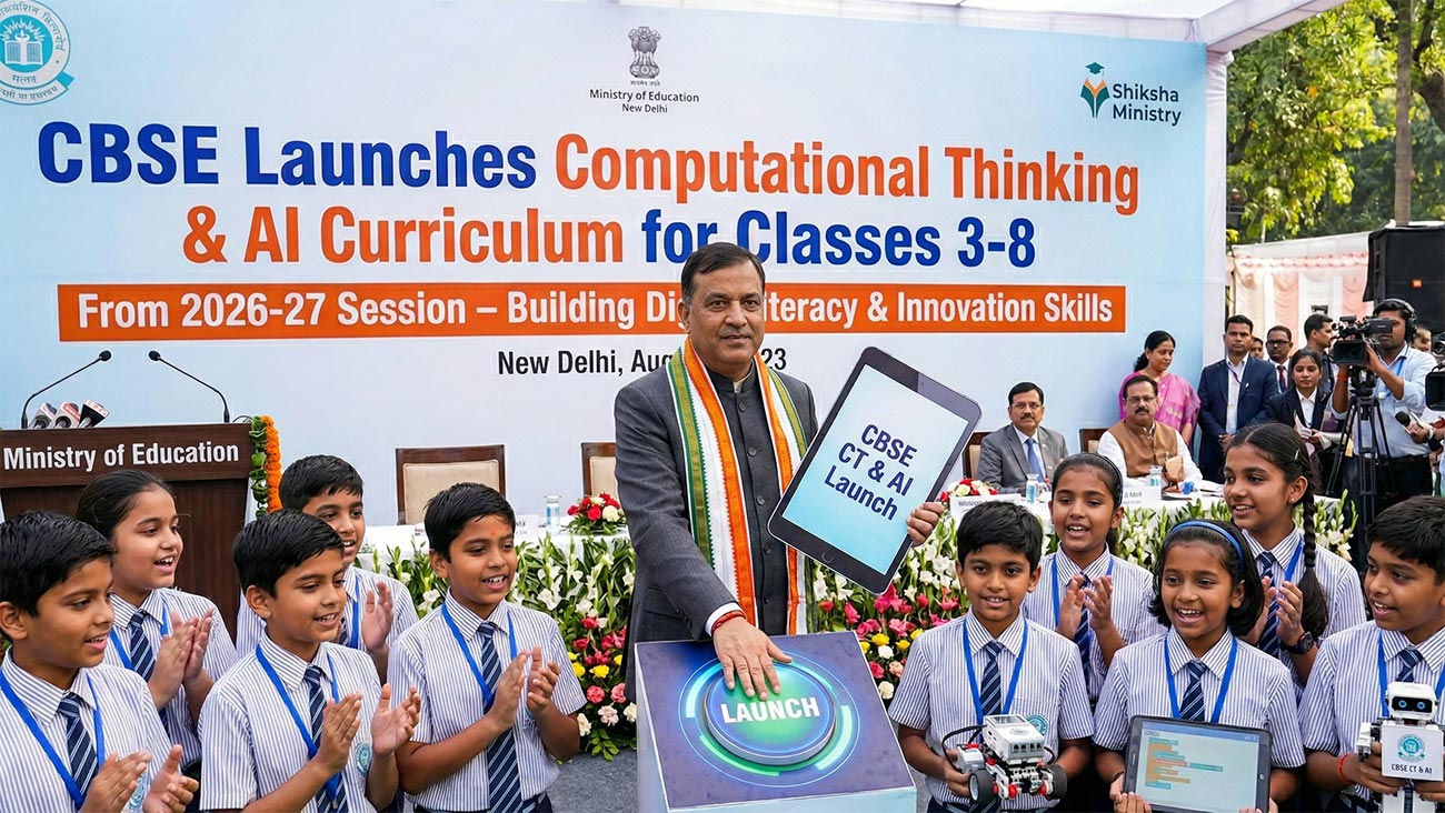 CBSE Launches Computational Thinking & AI Curriculum for Classes 3-8