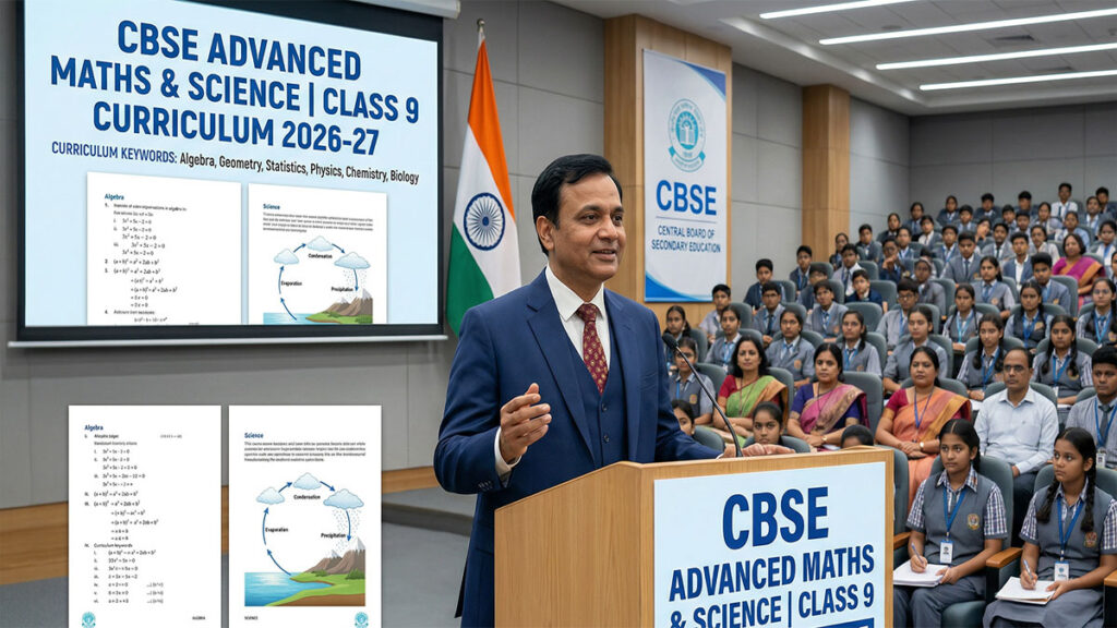 CBSE Rolls Out Optional Advanced Maths, Science from 2026-27