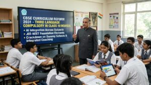 CBSE to Introduce Third Language Compulsory in Class 10 Boards by 2031