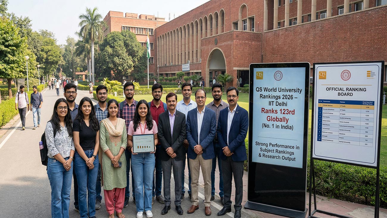 India's IITs Shine in QS World University Rankings 2026