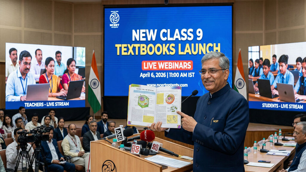 NCERT Launches Revised Class 9 Textbooks via Live Webinars from April 6 After Review Delays