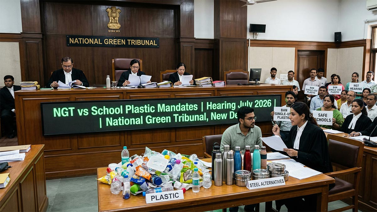NGT Cracks Down on School Plastic Bottle Mandates July Hearing Fixed
