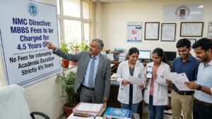 NMC Directive: MBBS Fees to be Charged for 4.5 Years Only