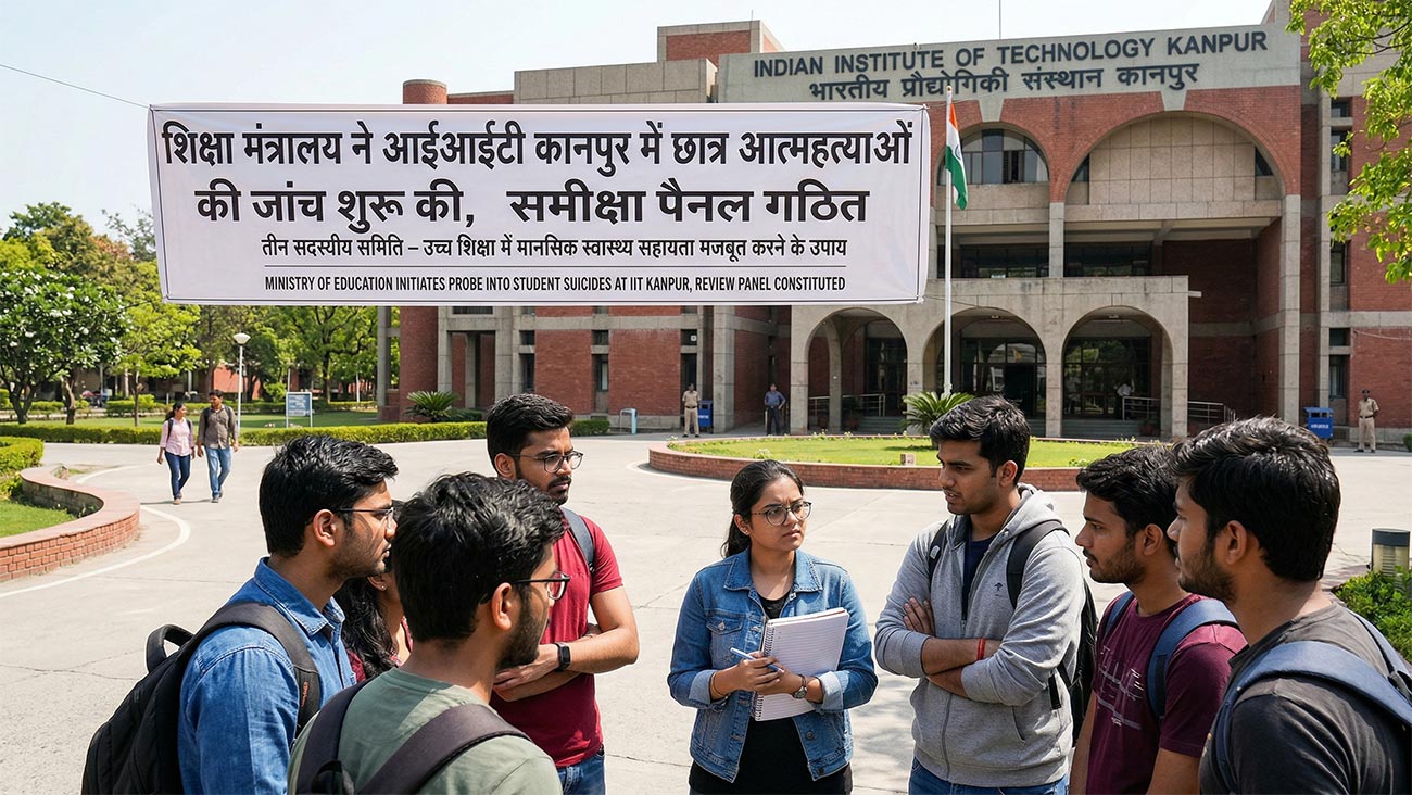 शिक्षा मंत्रालय ने आईआईटी कानपुर में छात्र आत्महत्याओं की जांच शुरू की, समीक्षा पैनल गठित